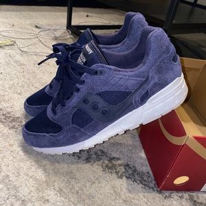 Saucony Shadow 5000 Sz 11 Navy/Navy New